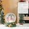 Glitzhome® 150mm Christmas Resin Lighted Musical Snowflakes Snowman Waterglobe